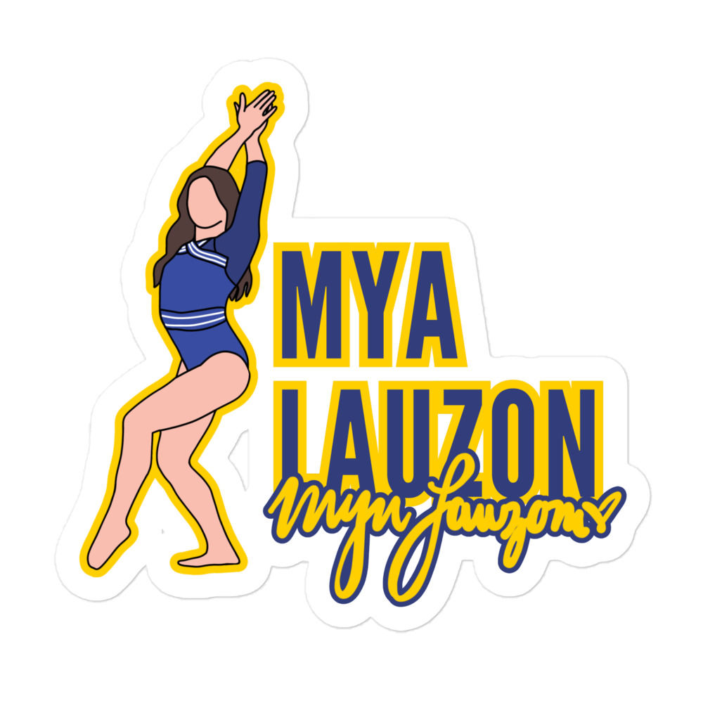 Mya Lauzon Bubble-free Sticker