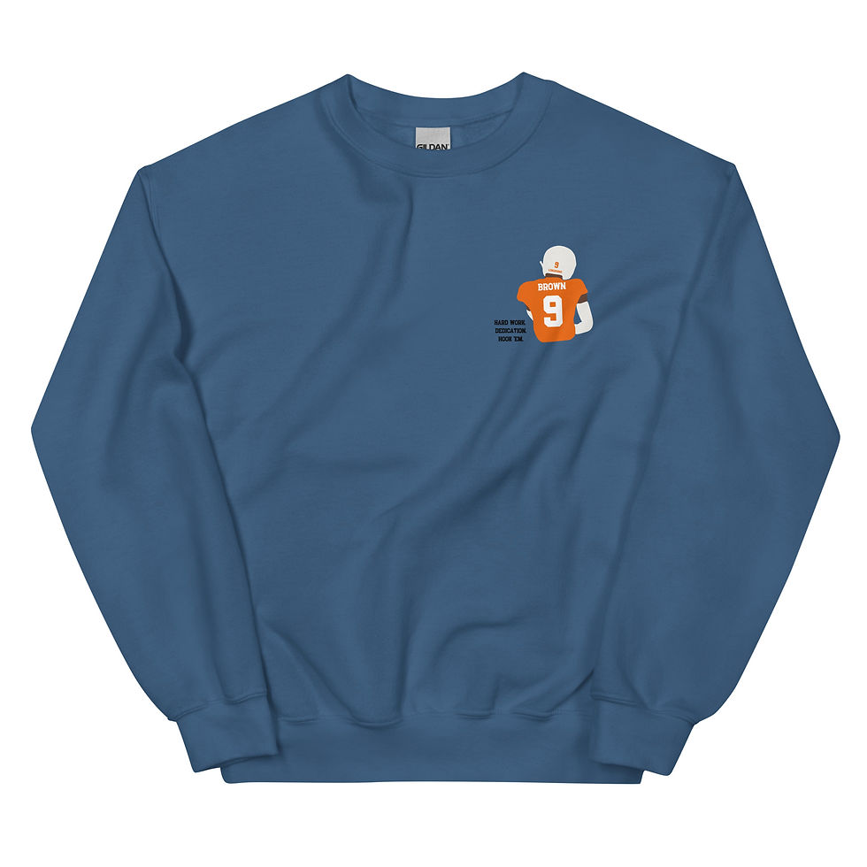 Thumbnail: Derrick Brown Unisex Crewneck Sweatshirt