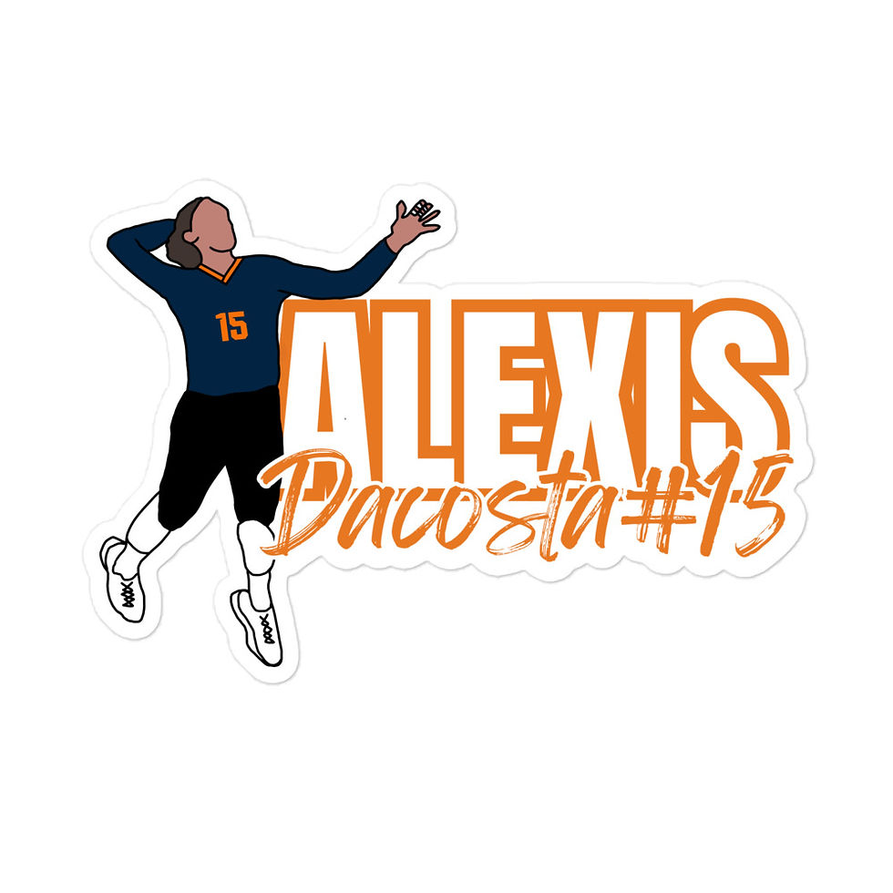 Thumbnail: Alexis Dacosta illustration Bubble-free Sticker