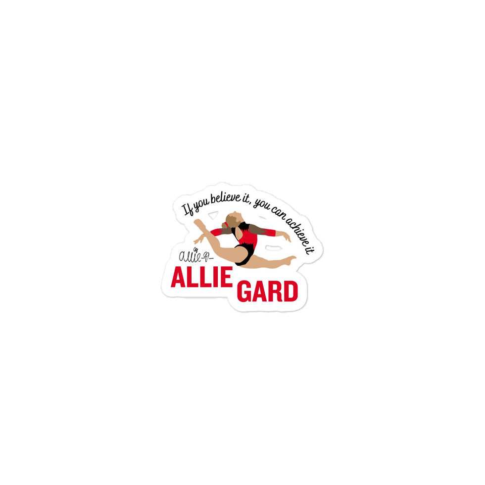 Allie Gard Bubble-free Sticker