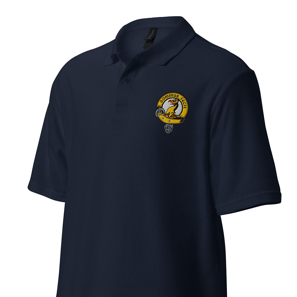 Thumbnail: Women's Clan Baird Crest Polo