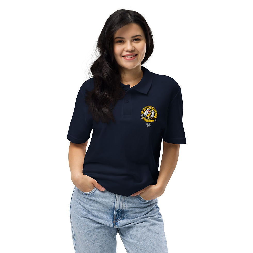 Thumbnail: Women's Clan Baird Crest Polo