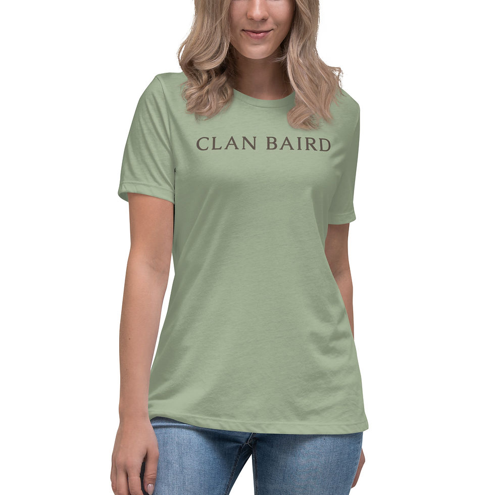 Thumbnail: Women's Clan Baird Relaxed Minimalist T-Shirt