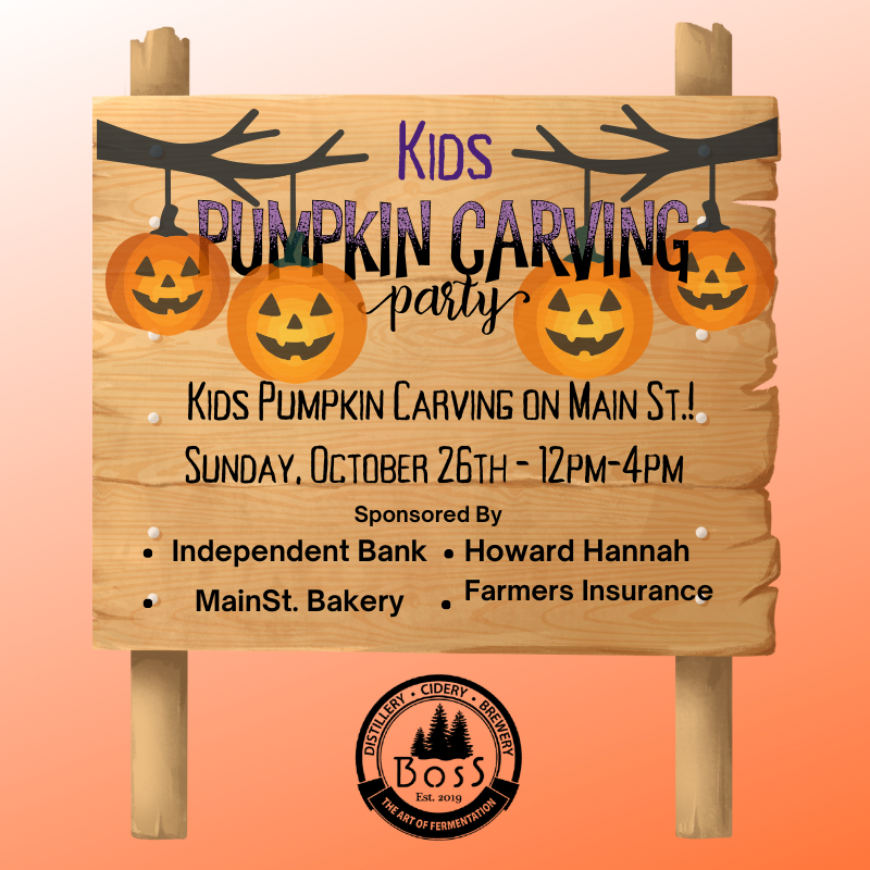 Kid's Pumpkin Carving Party! 