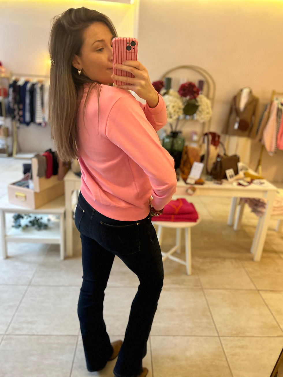 Thumbnail: LOVE Sweatshirt - Pink
