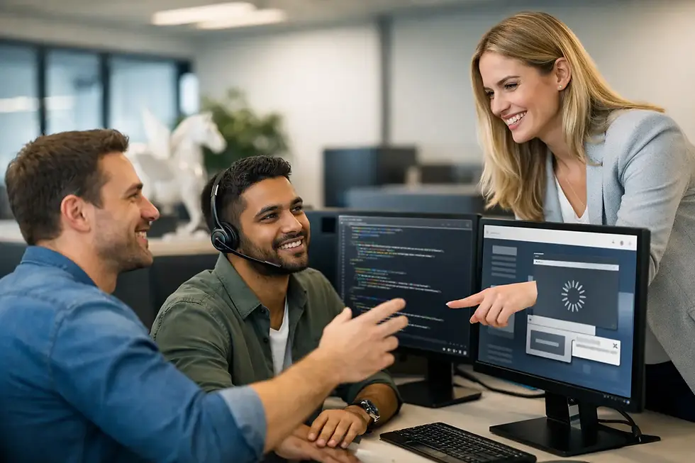 Ajax Experts at Pegasus Data Systems