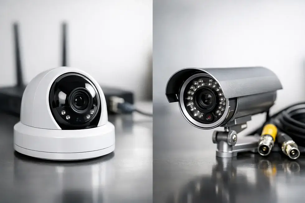 IP Cameras Versus Analogue Cameras Compared