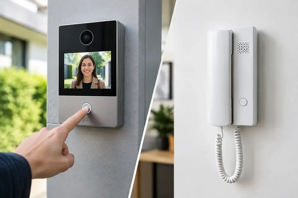 Video Intercom vs Audio Intercom for Your Site