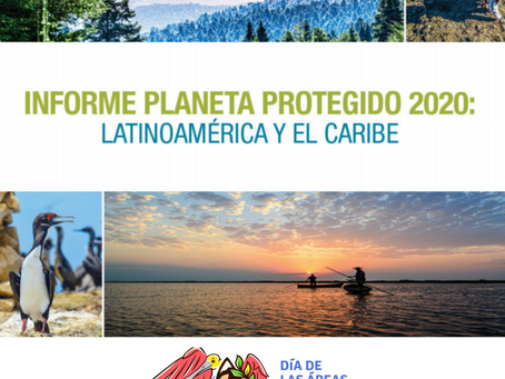 ¡Ya tenemos informe LAC sobre áreas protegidas 2021!