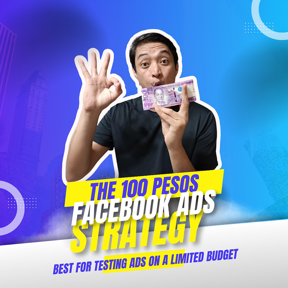 The 100 Pesos Facebook Ads Strategy