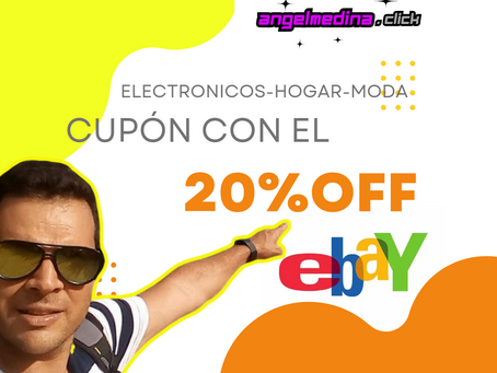 Cupón válido con el 20% menos en ésta tienda online