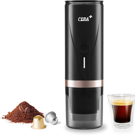 CERA+  Máquina Espresso Eléctrica Portátil 