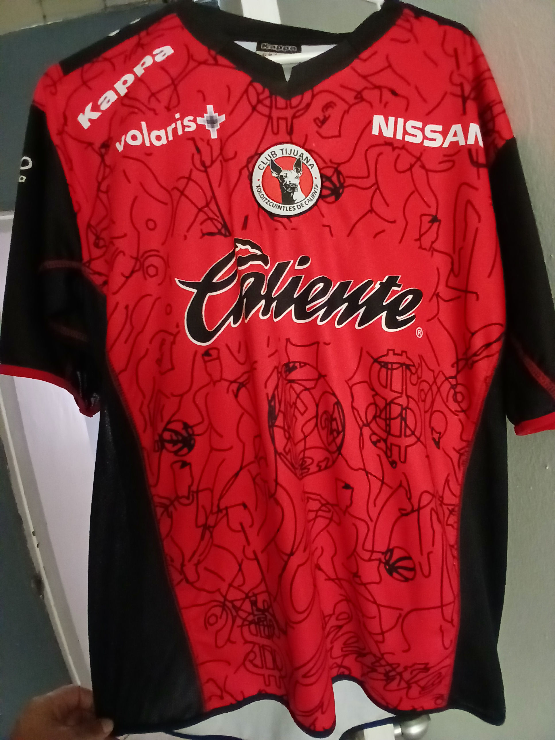 Jersey Club Xolos Tijuana