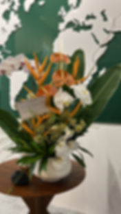 Jubilant - Fresh Flowers in Ceramic Vase