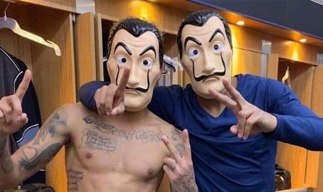 Neymar de monje brasileño en “La Casa de Papel” desde hoy