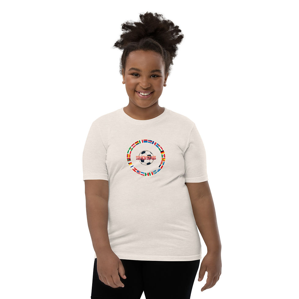 Miniature : T-Shirt enfant "FOOT 2026" unisex