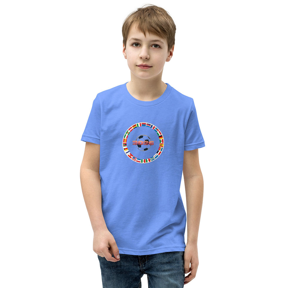 Miniature : T-Shirt enfant "FOOT 2026" unisex