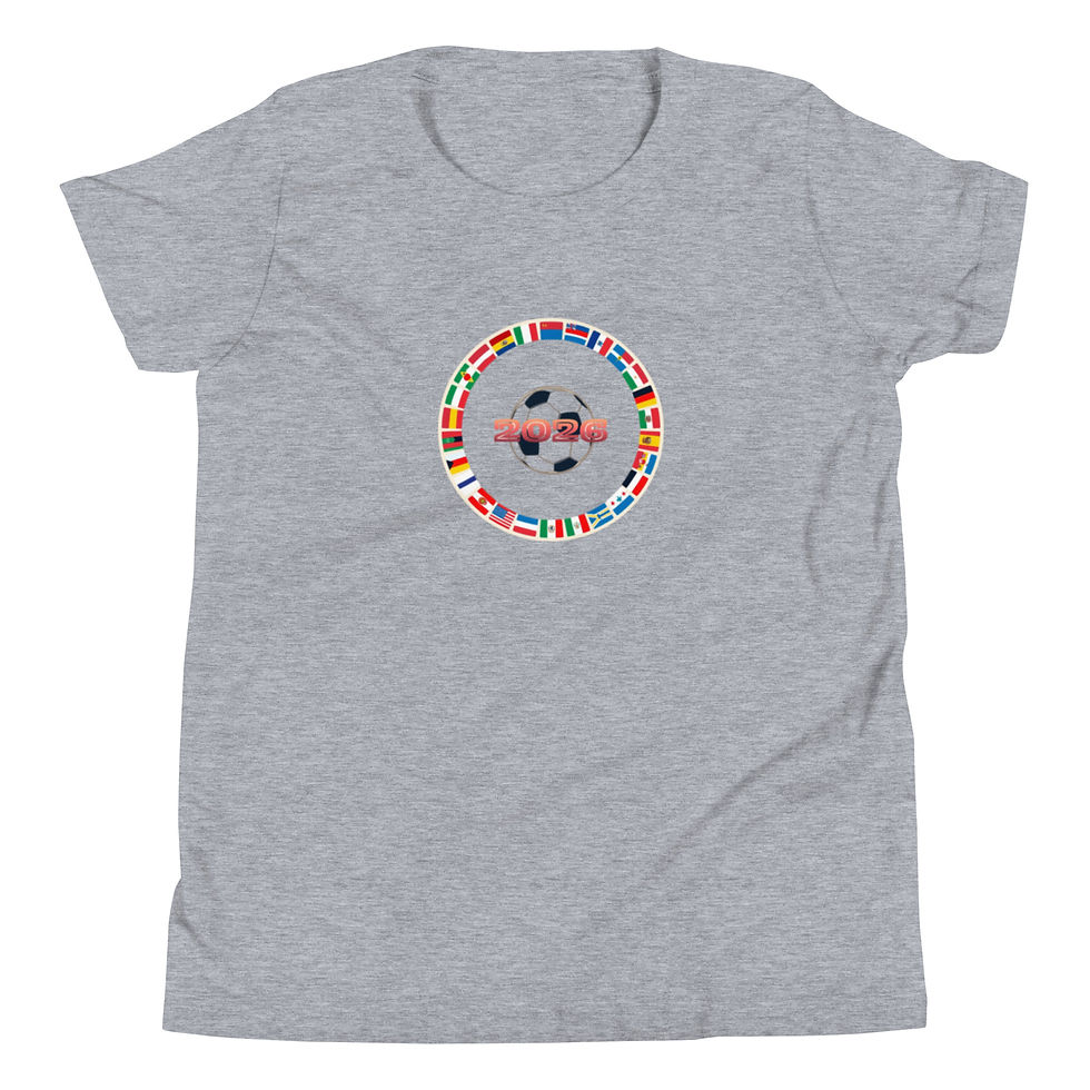 Miniature : T-Shirt enfant "FOOT 2026" unisex