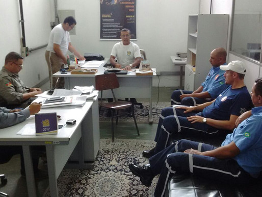 Brigada Militar e Secretaria do trânsito faz reunião sobre o vídeo monitoramento em Livramento