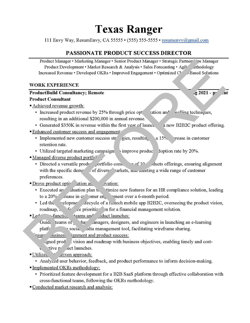 Sample - Before Page 1