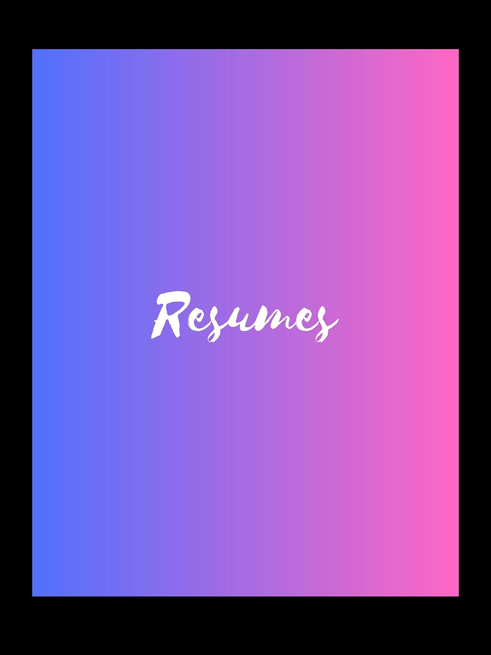 Resume Portfolio
