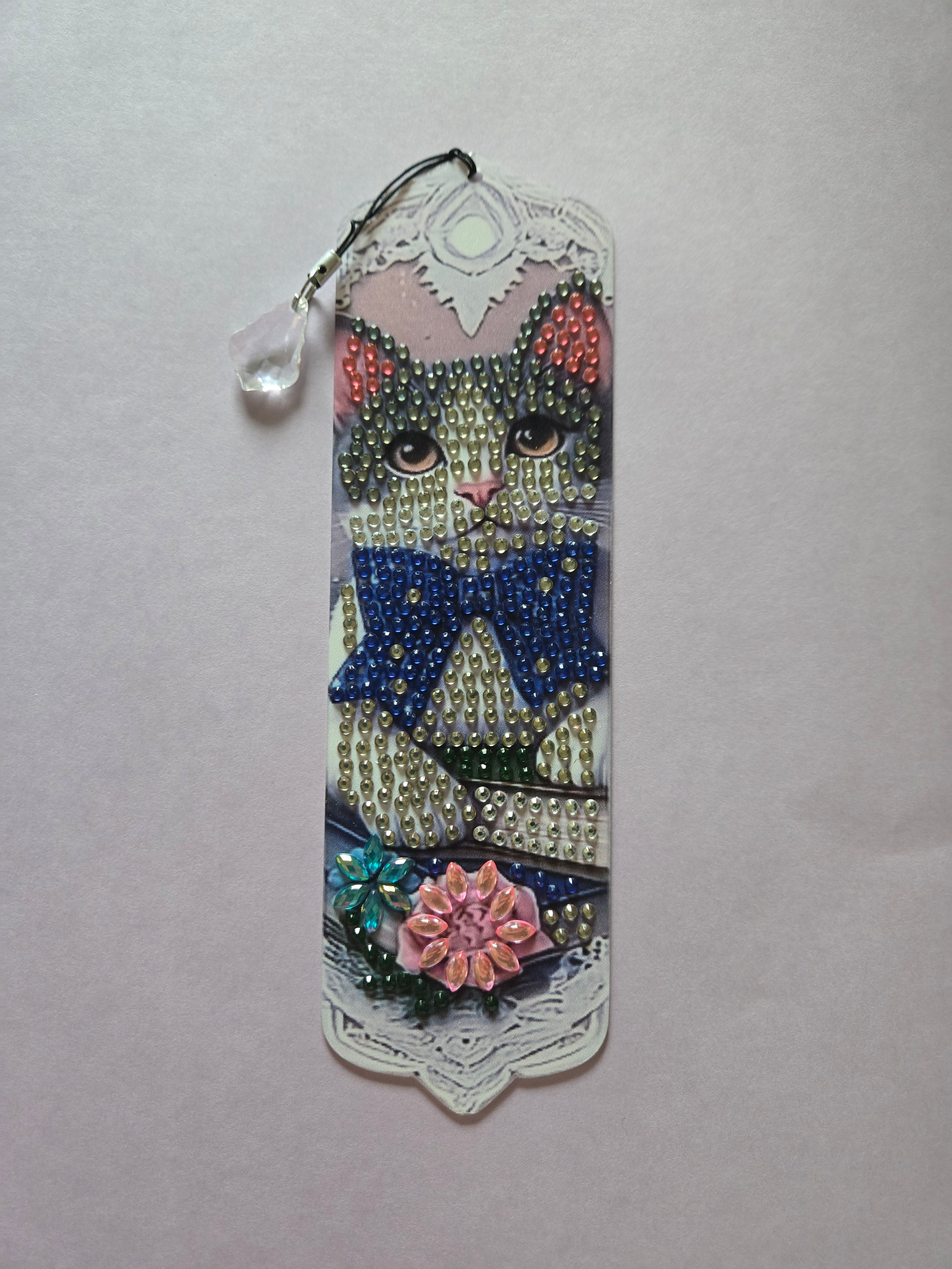 Cat - Diamond Art Bookmarker #1