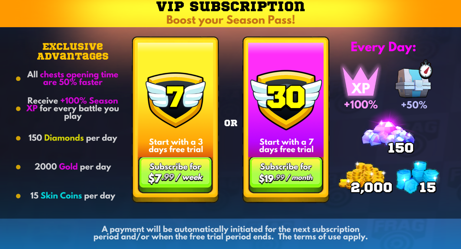 total rewards vip access pass