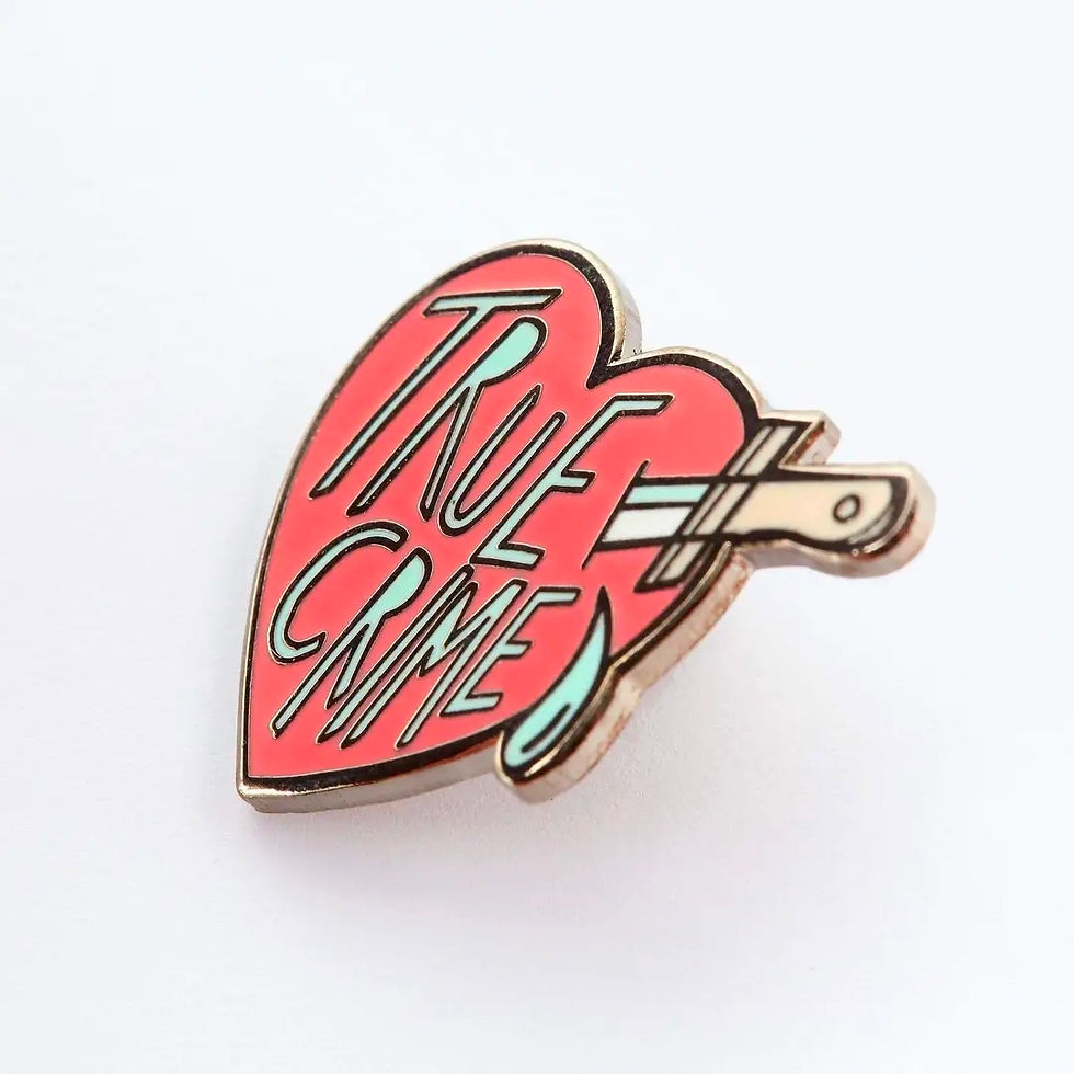 Miniatyrbild: True crime  pin