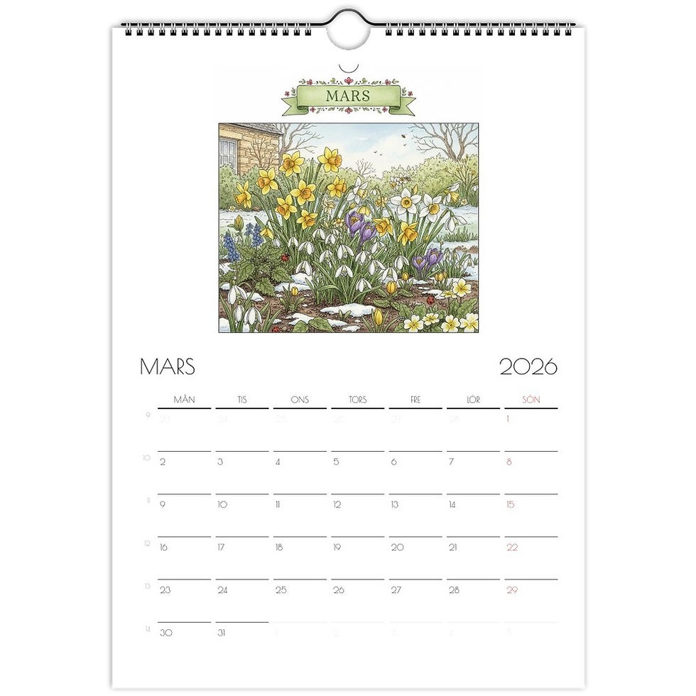 Miniatyrbild: Väggkalender Fräntorp