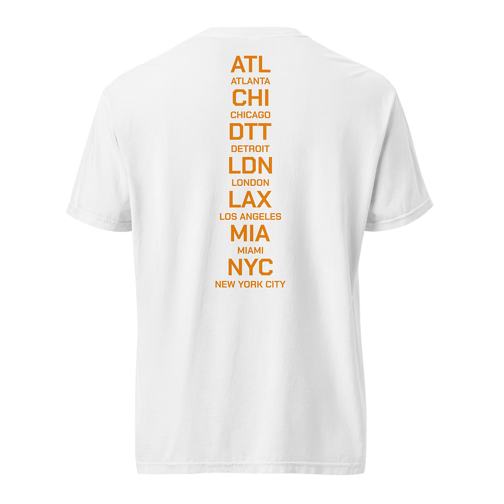 Thumbnail: UNISEX ORANGE LOGO SHIRT