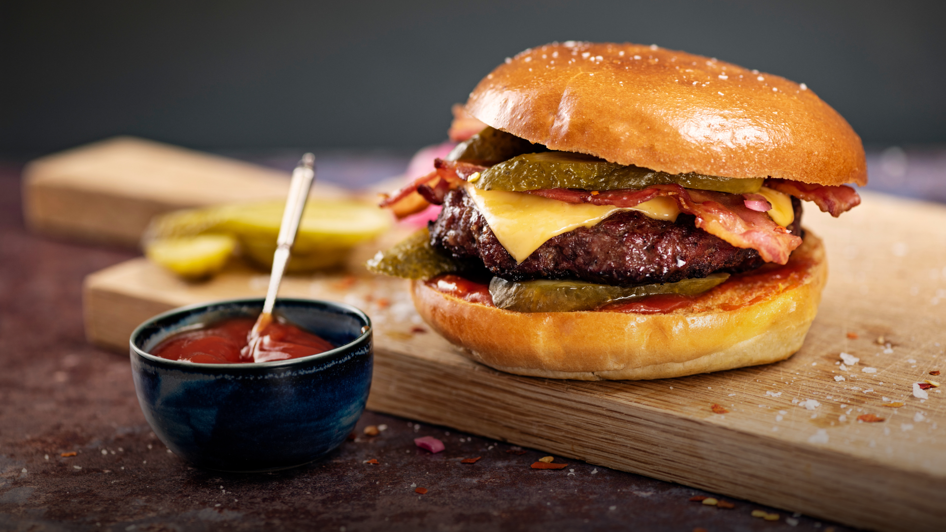 Arranged Food and Objects