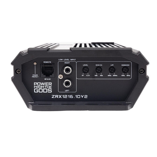 Hifonics ZRX1216.1DV2 Zeus ZRX V2 Compact 1200 Watt Super D-Class