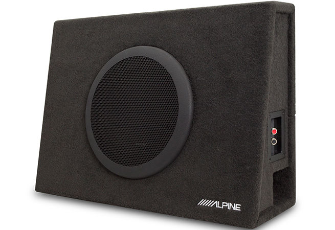 Thumbnail: Alpine SBT-S10V Truck Enclosure with 10" SWT Subwoofer