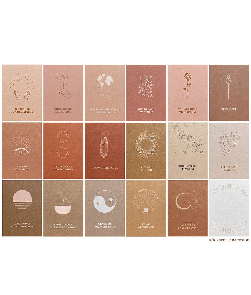 Thumbnail: COSMIC AFFIRMATIONS SET