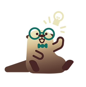 Ollie the otter gets an idea