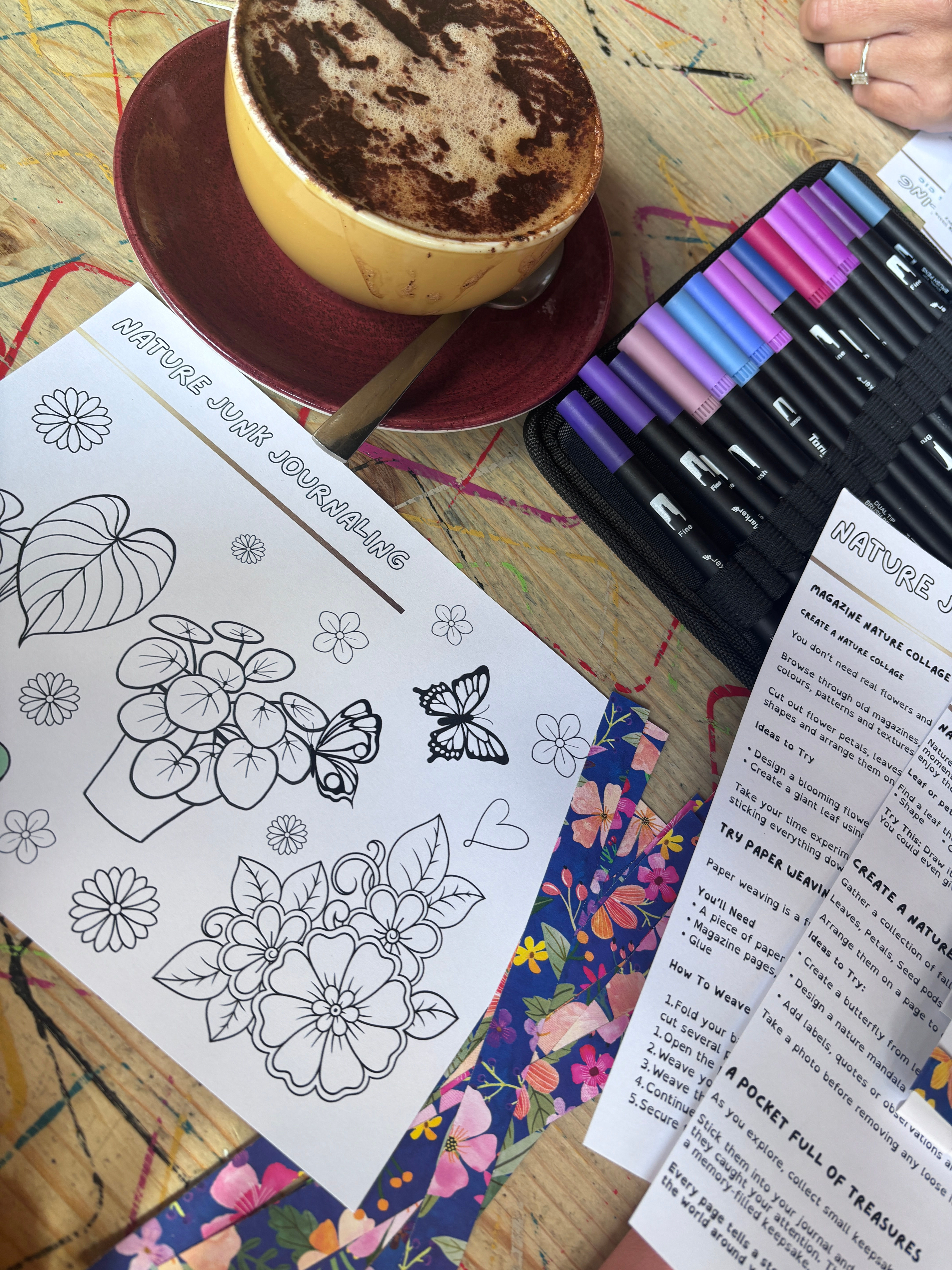 Nature Junk Journal Worksheets bundle