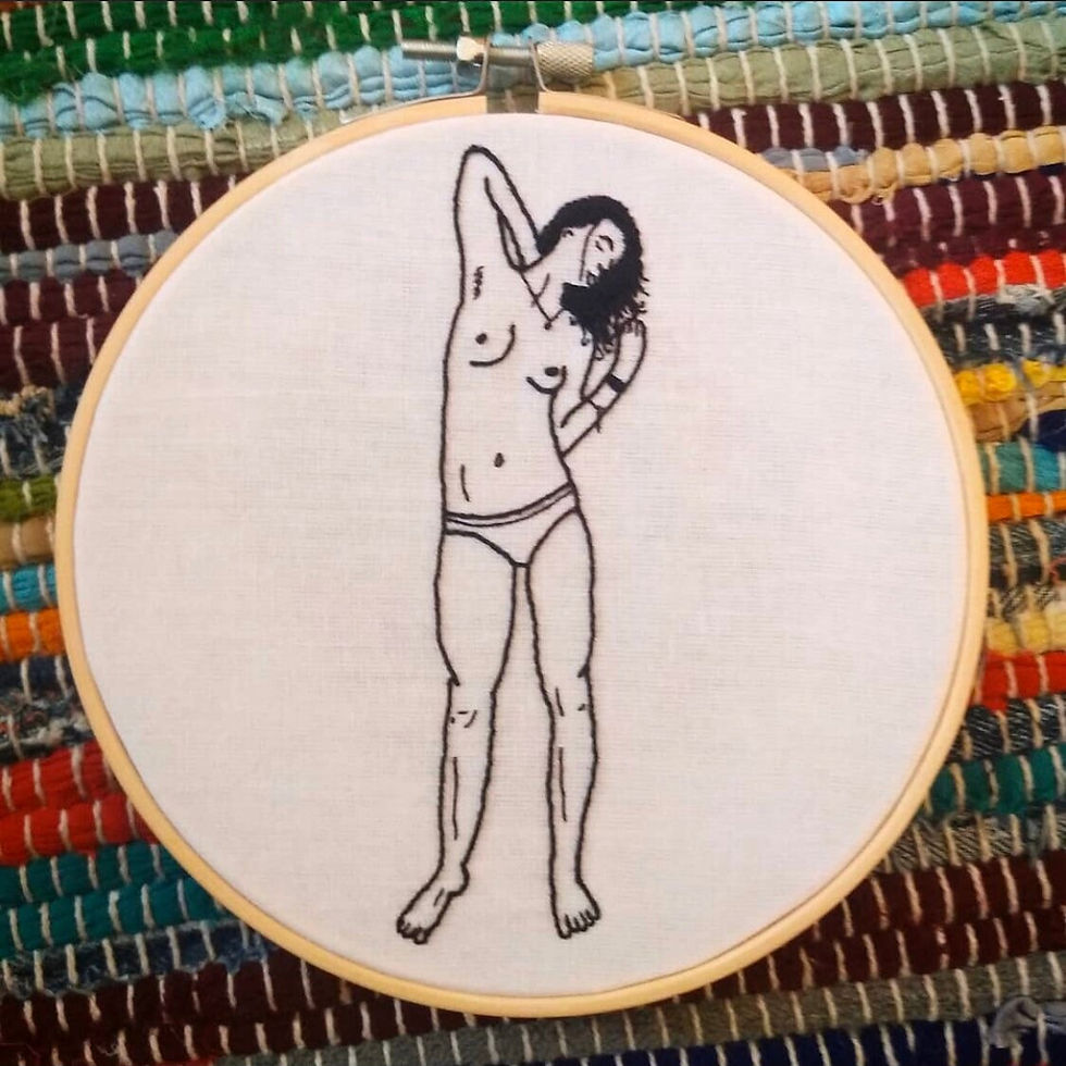 Thumbnail: Bespoke Embroidery Kit - Every Body Embroidery