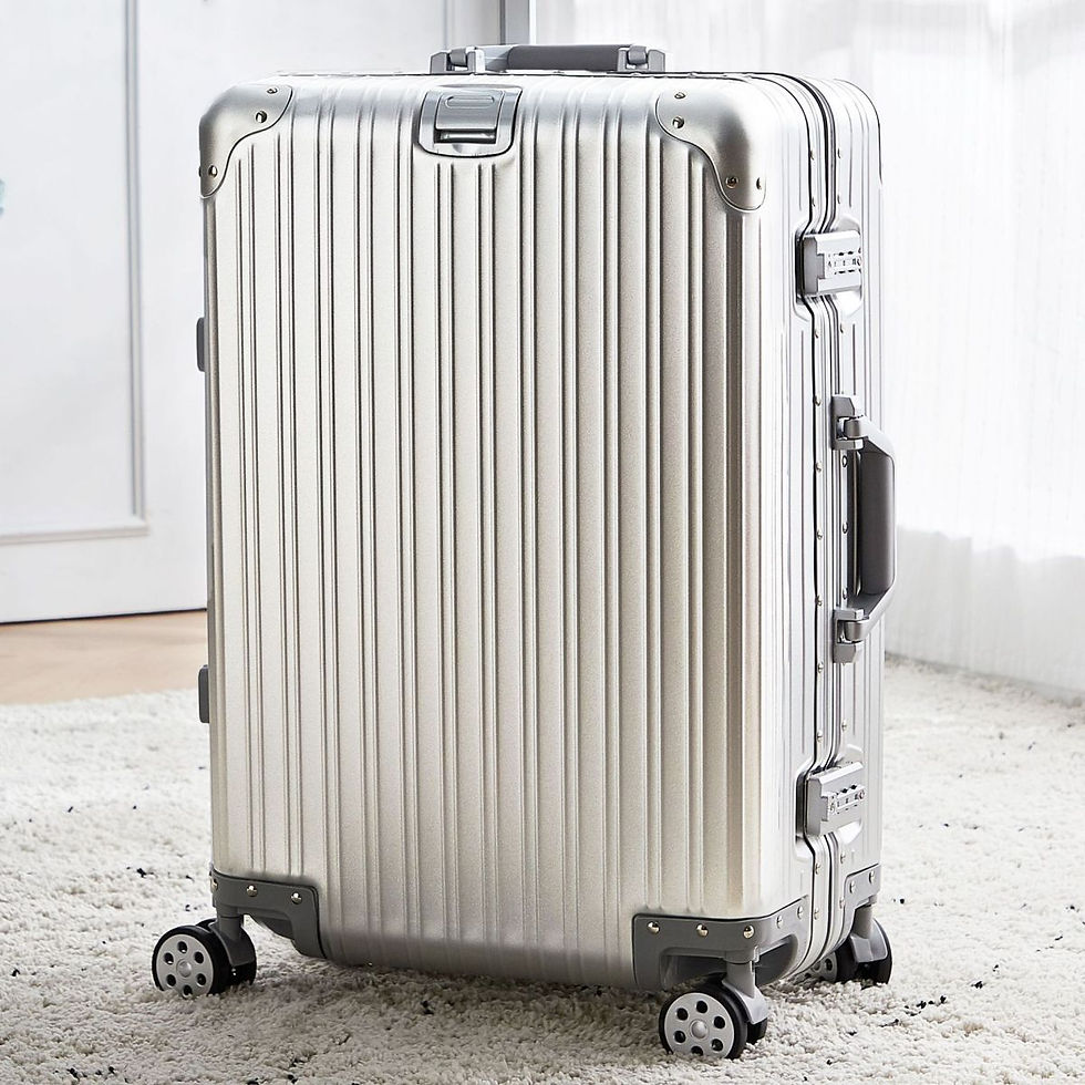 Thumbnail: Aluminum Luggage Trolley