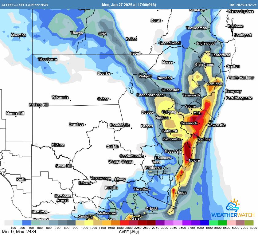 Storms to Increase for NSW, Tropical Cyclone Risk Looms in Tropics