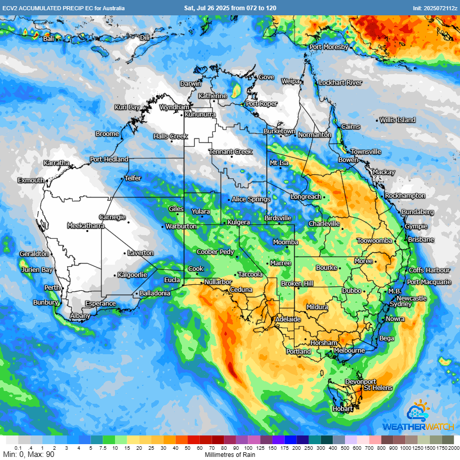 What Dry Season? Winter Rain on the Way for NSW & Queensland