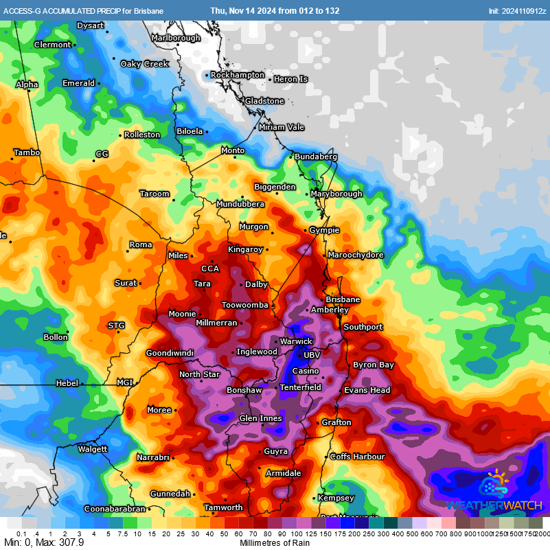 Wet and Stormy Week Looms for Southeastern Queensland – Much Needed ...