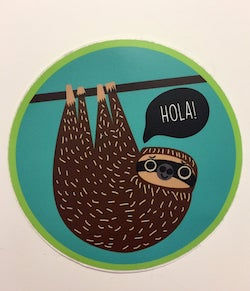 Hola! Sloth | Samantha Hutchinson-Ouranos