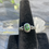 Thumbnail: Marija Designs Green Tourmaline Filigree Details Ring