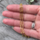 Thumbnail: Gold 16 inch gold paperclip chain 3.2mm