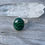 Thumbnail: Dark green oval malachite ring 