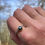 Thumbnail: Marija Designs Black Freshwater Pearl Ring