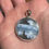 Thumbnail: Round blue opal pendant