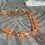 Thumbnail: The Candy Collection Carnelian mixed beads wrap necklace.