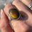 Thumbnail: Wide band tigers eye ring