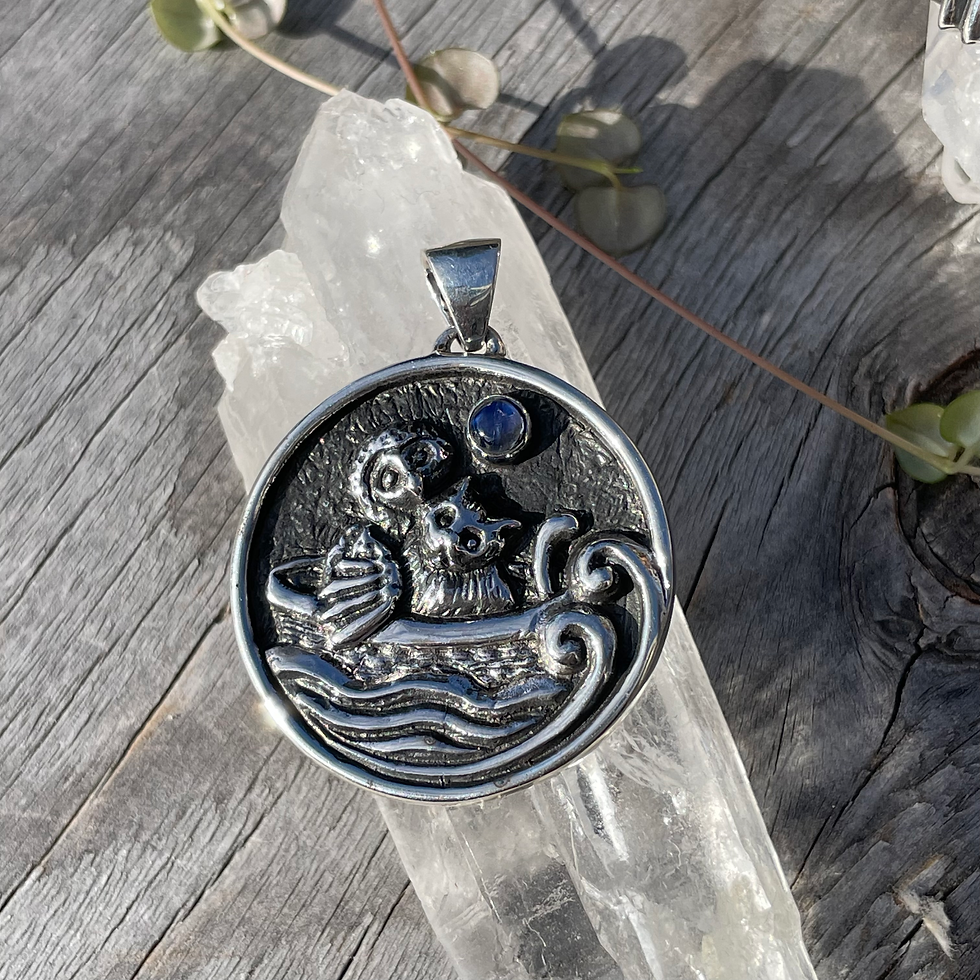 Thumbnail: Roulette 18 Owl and Pussycat Pendant